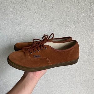 Brown suede classic vans